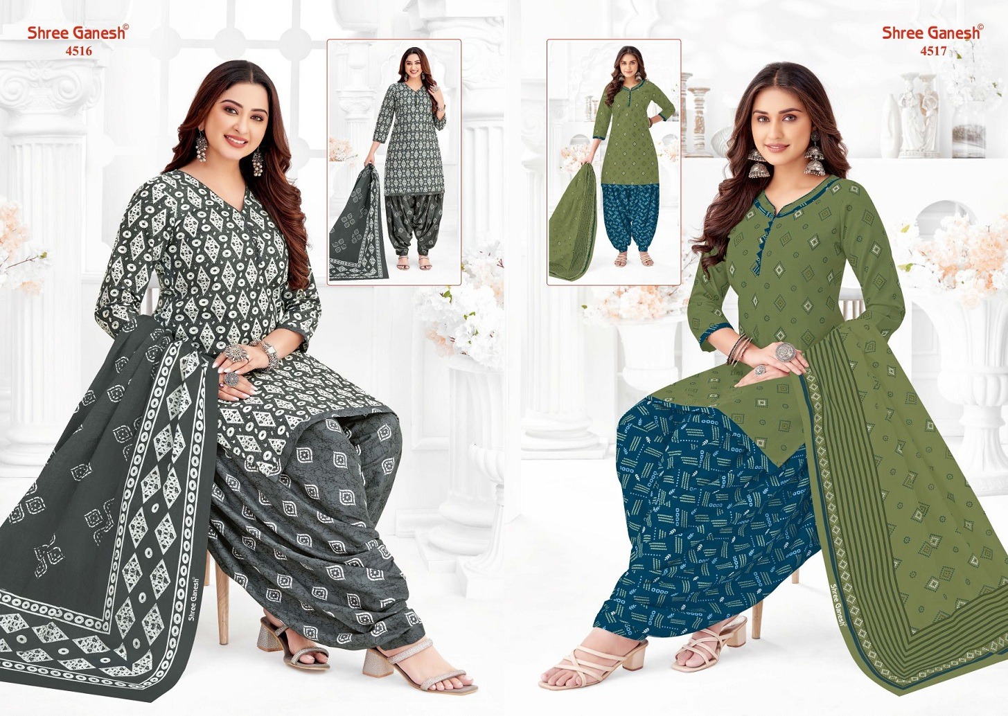 SHREE GANESH HANSIKA VOL 25 COTTON PATIYALA SUITS