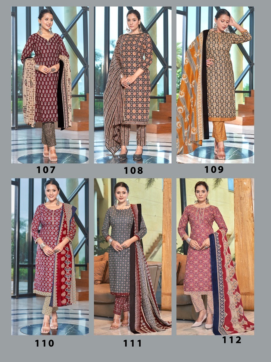 SHREENATH CREATION SKY GOLD VOL 1 READYMADE SUITS