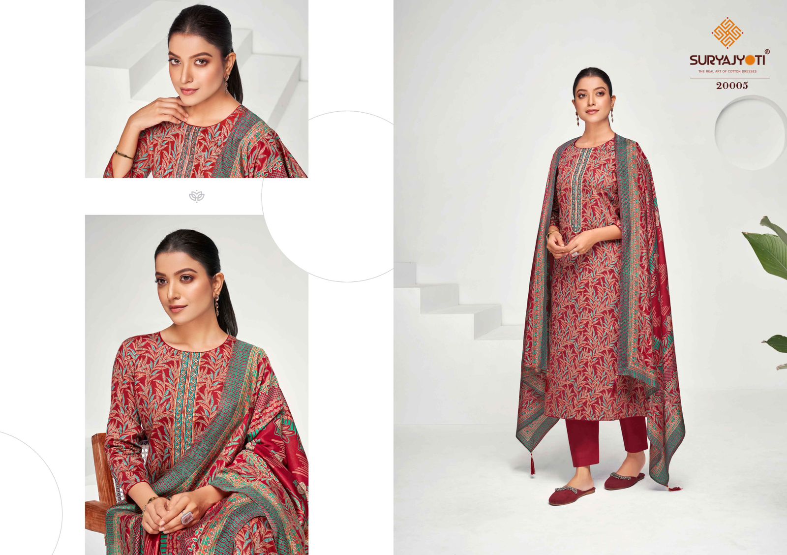 SURYAJYOTI KALKI VOL 20 COTTON DRESS MATERIAL