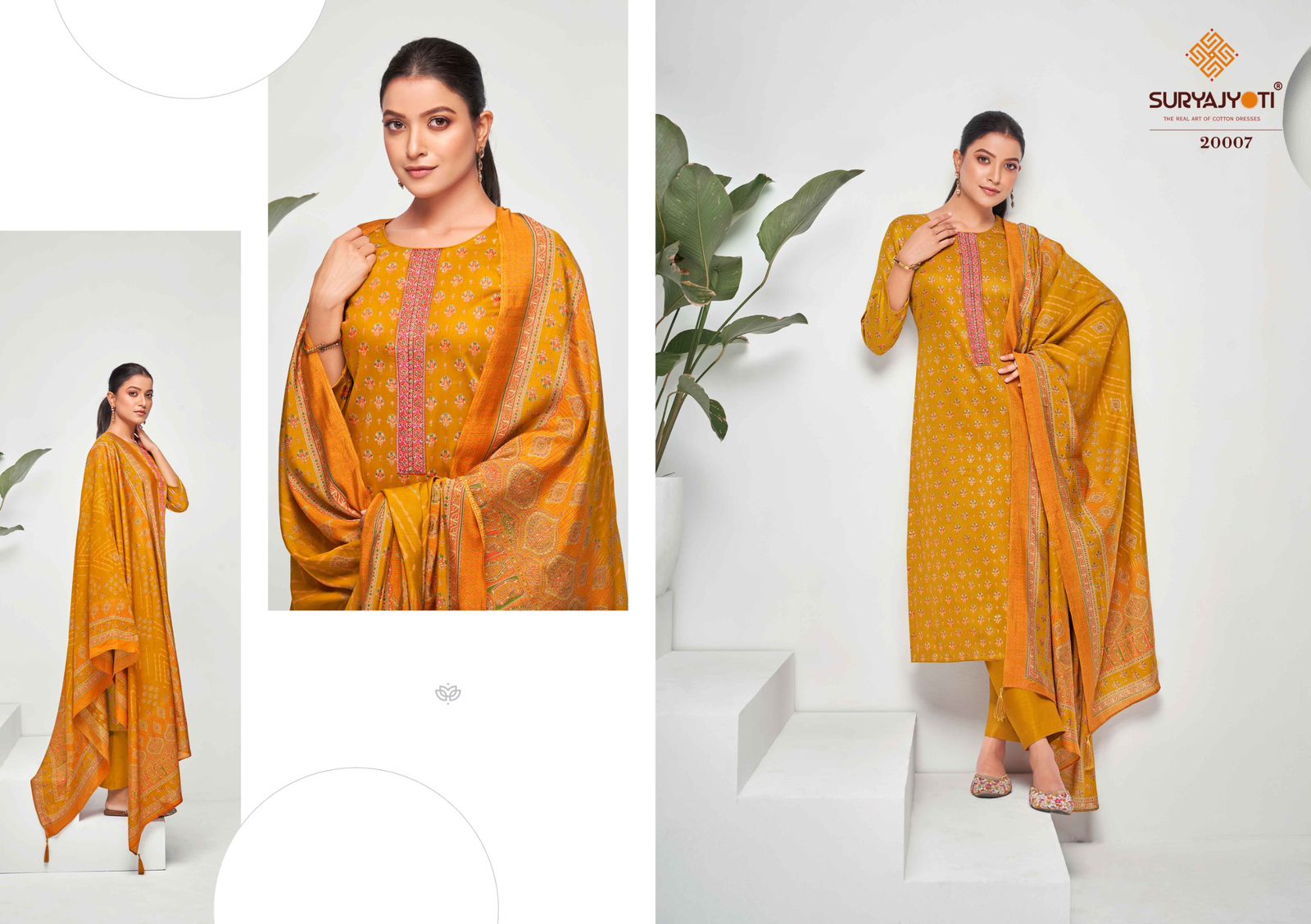 SURYAJYOTI KALKI VOL 20 COTTON DRESS MATERIAL