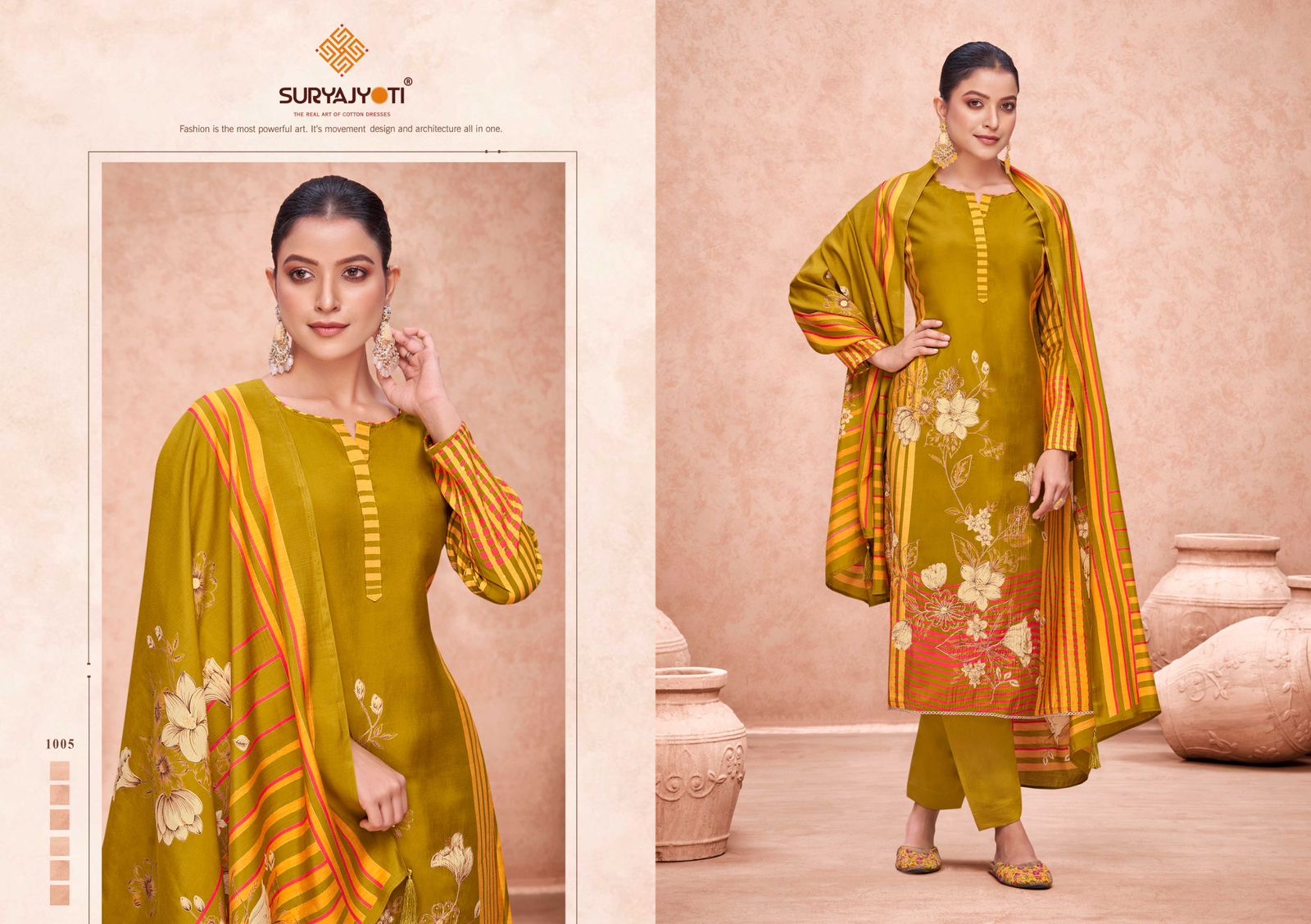 SURYAJYOTI KASHISH VOL 1 COTTON DRESS MATERIAL