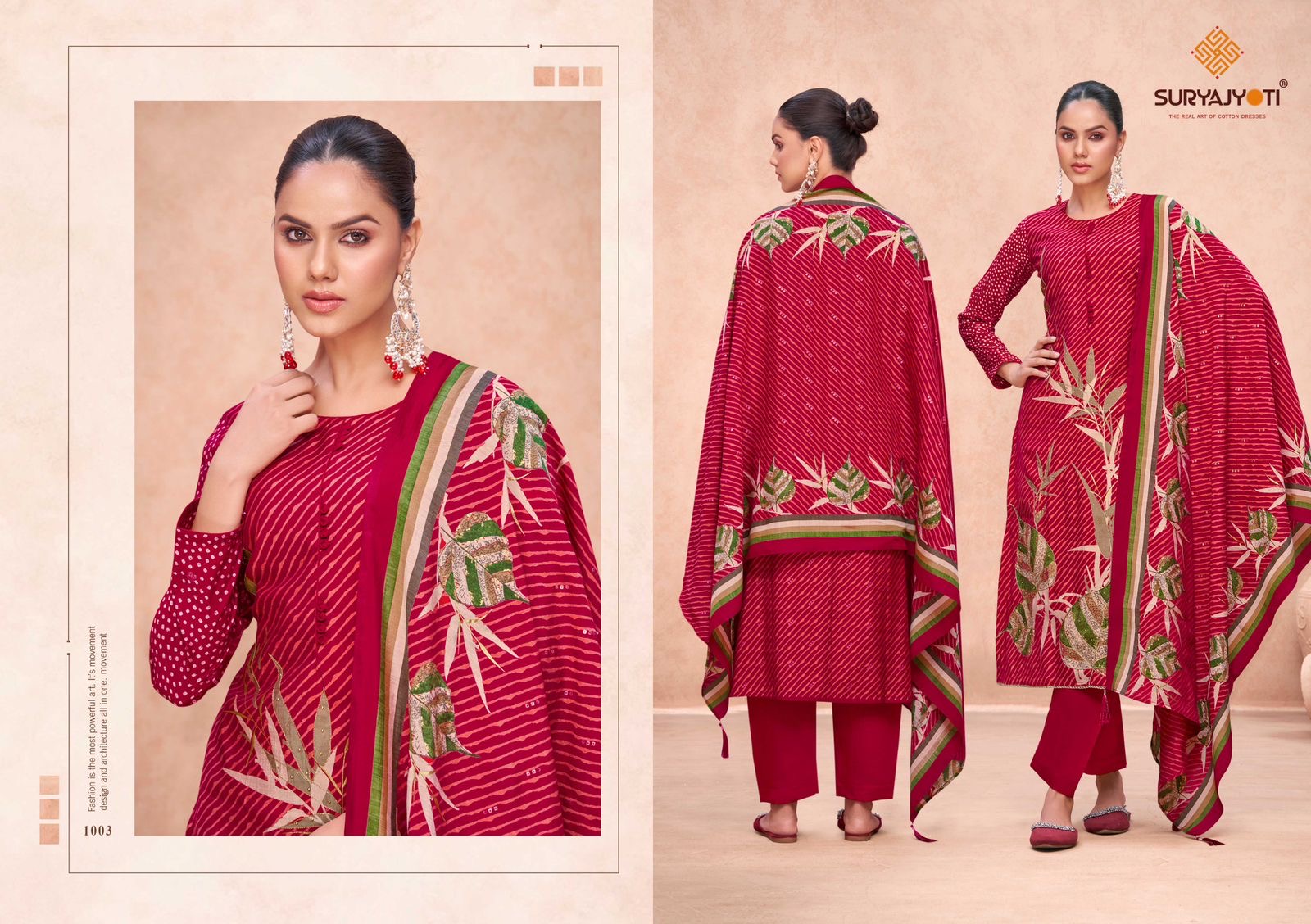 SURYAJYOTI KASHISH VOL 1 COTTON DRESS MATERIAL