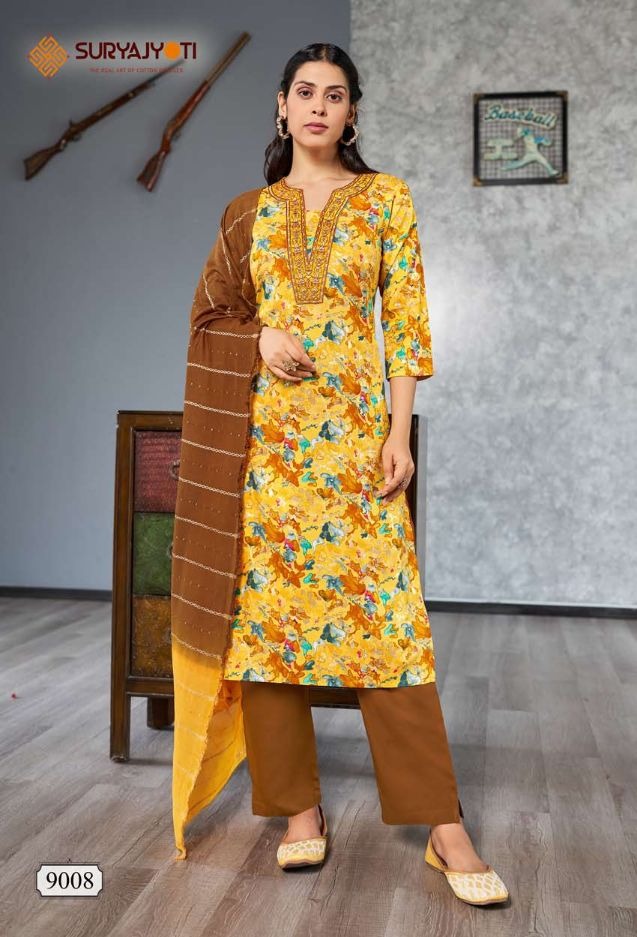 SURYAJYOTI PRATIKSHA VOL 9 READYMADE KURTIS SUPPLIER