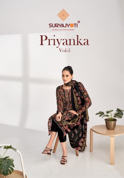 SURYAJYOTI PRIYANKA VOL 5 COTTON DRESS MATERIAL