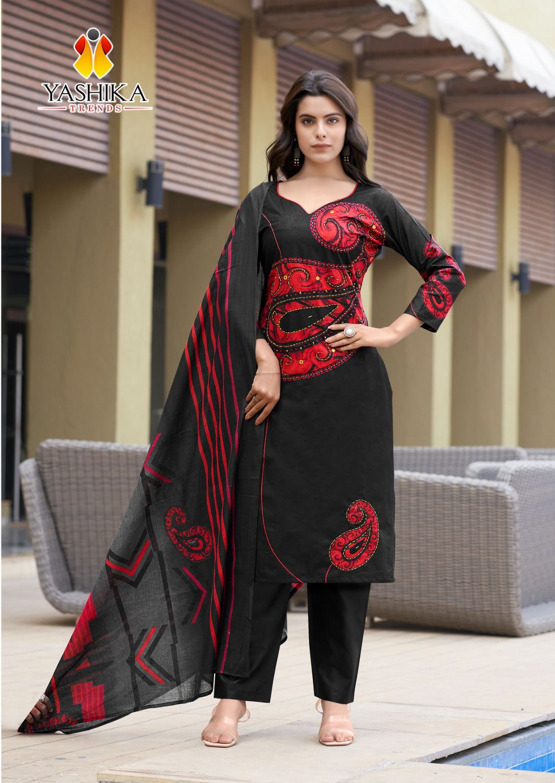 YASHIKA TRENDS DUA VOL 2 COTTON DRESS MATERIAL