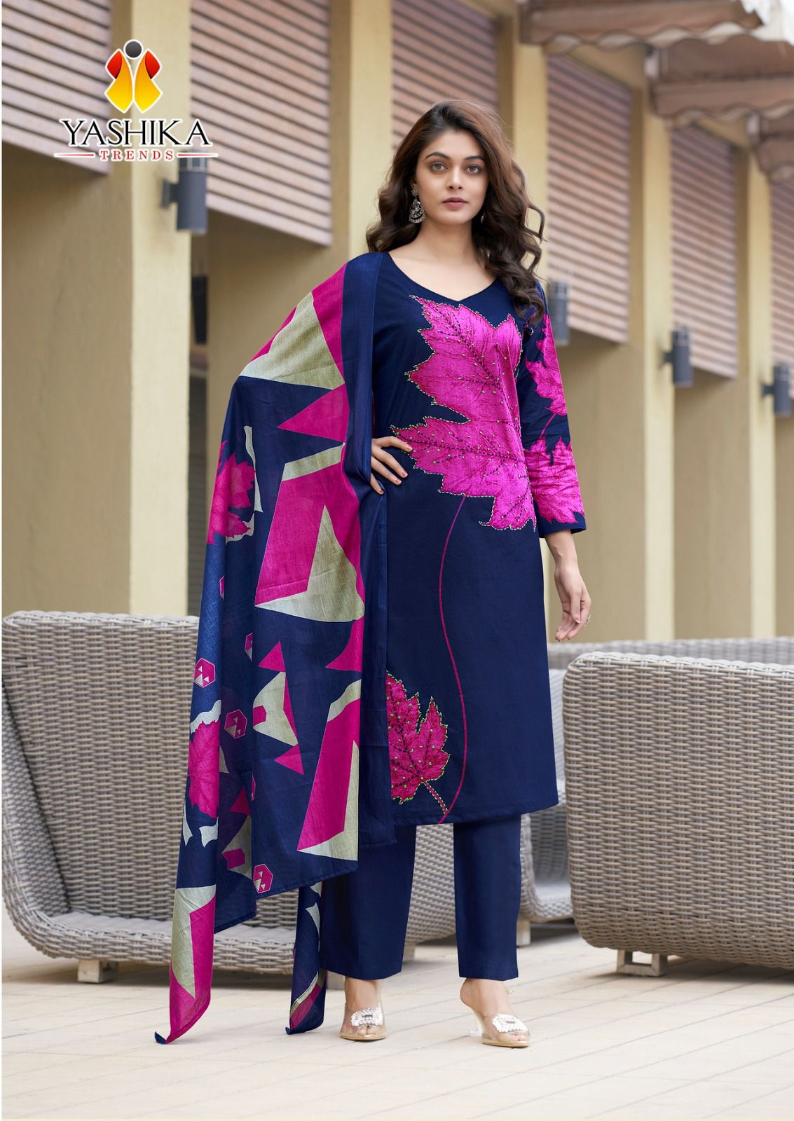 YASHIKA TRENDS DUA VOL 2 COTTON DRESS MATERIAL