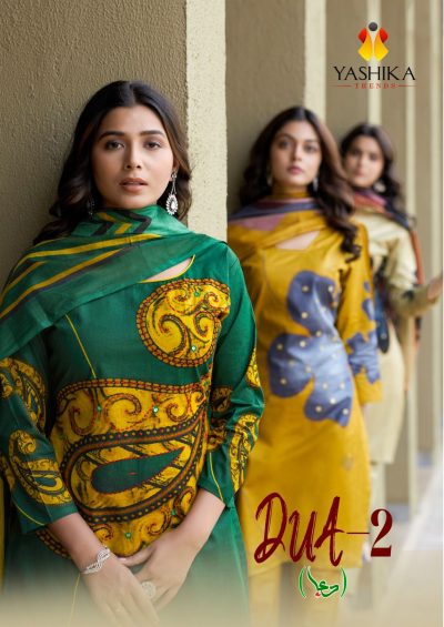 YASHIKA TRENDS DUA VOL 2 COTTON DRESS MATERIAL