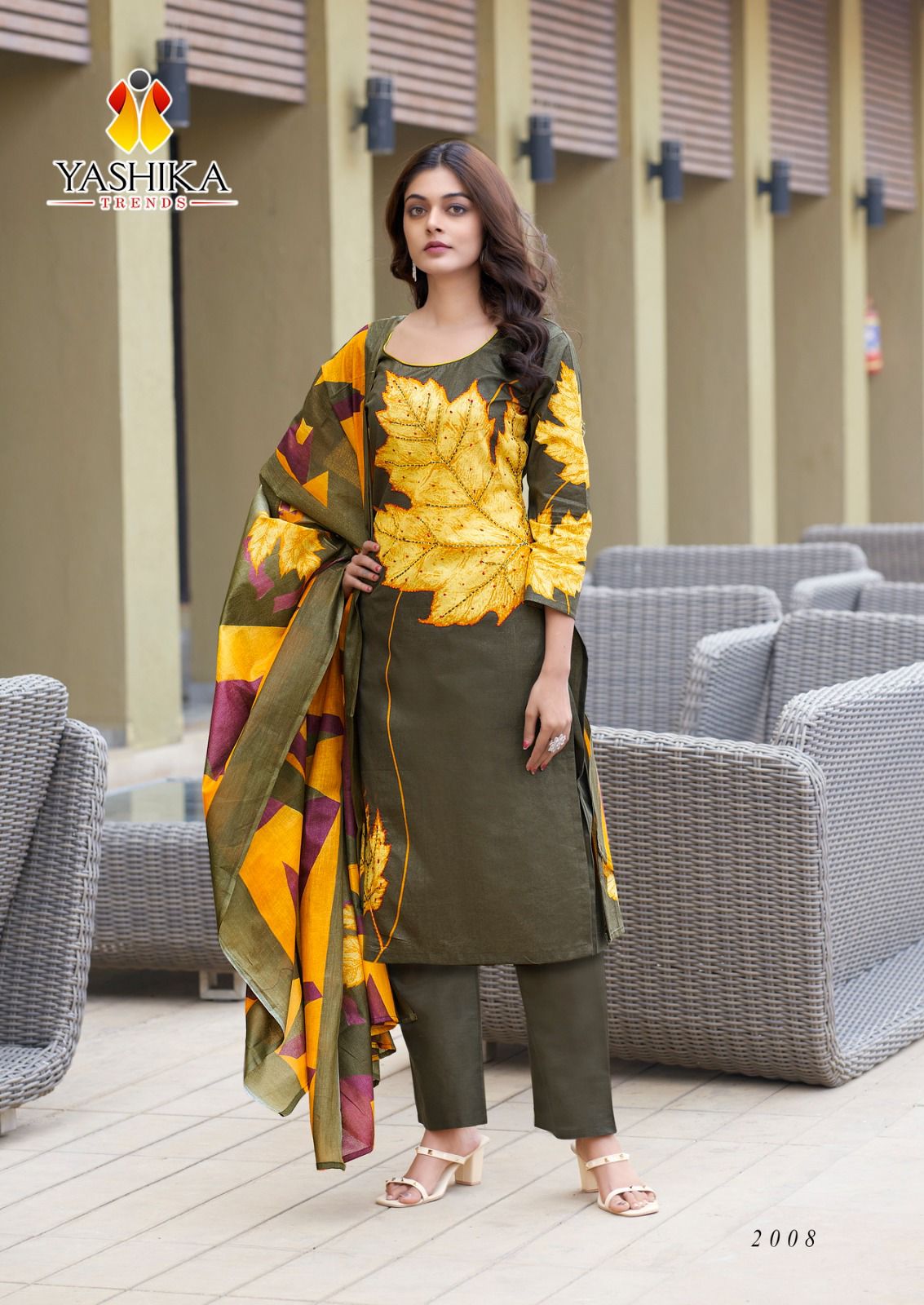 YASHIKA TRENDS DUA VOL 2 COTTON DRESS MATERIAL