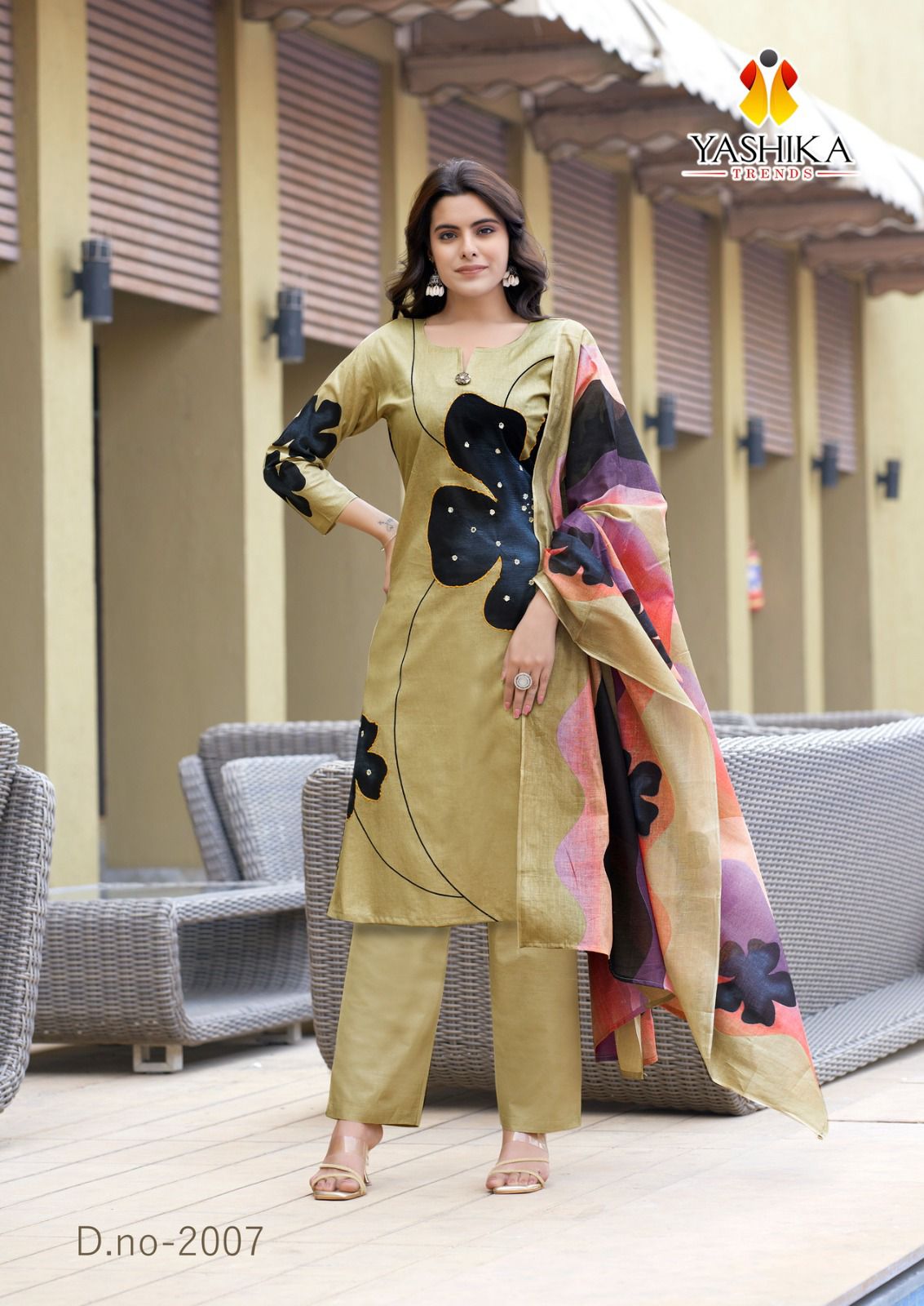 YASHIKA TRENDS DUA VOL 2 COTTON DRESS MATERIAL