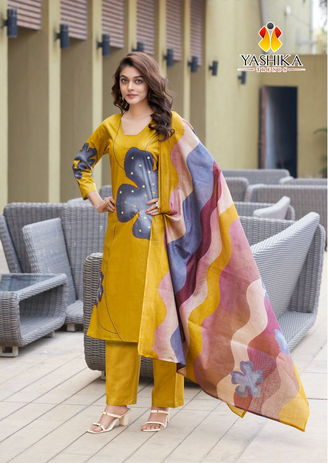 YASHIKA TRENDS DUA VOL 2 COTTON DRESS MATERIAL