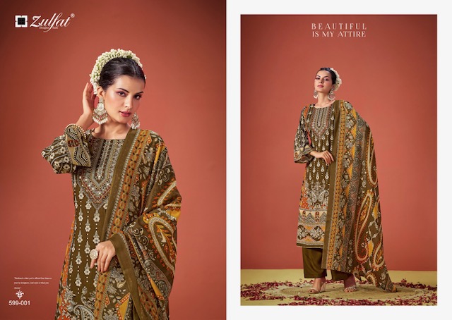 ZULFAT AAYAT VOL 6 RAYON SALWAR SUITS CATALOG