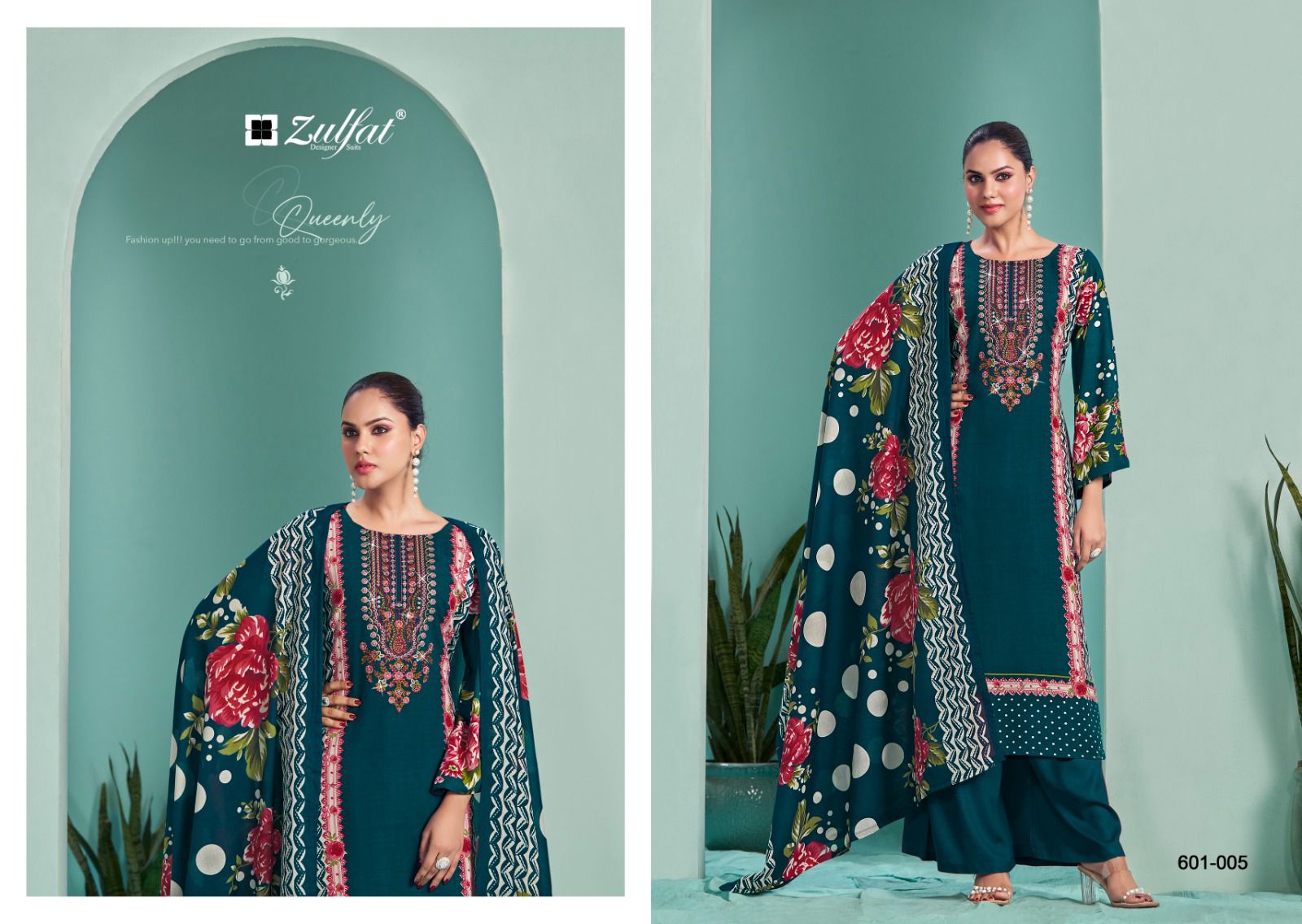 ZULFAT DESIGNER SUITS RUHANI SALWAR SUITS SUPPLIER