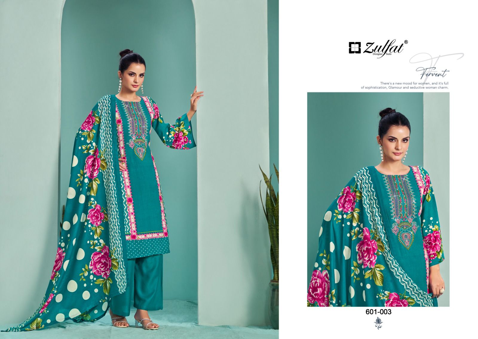 ZULFAT DESIGNER SUITS RUHANI SALWAR SUITS SUPPLIER