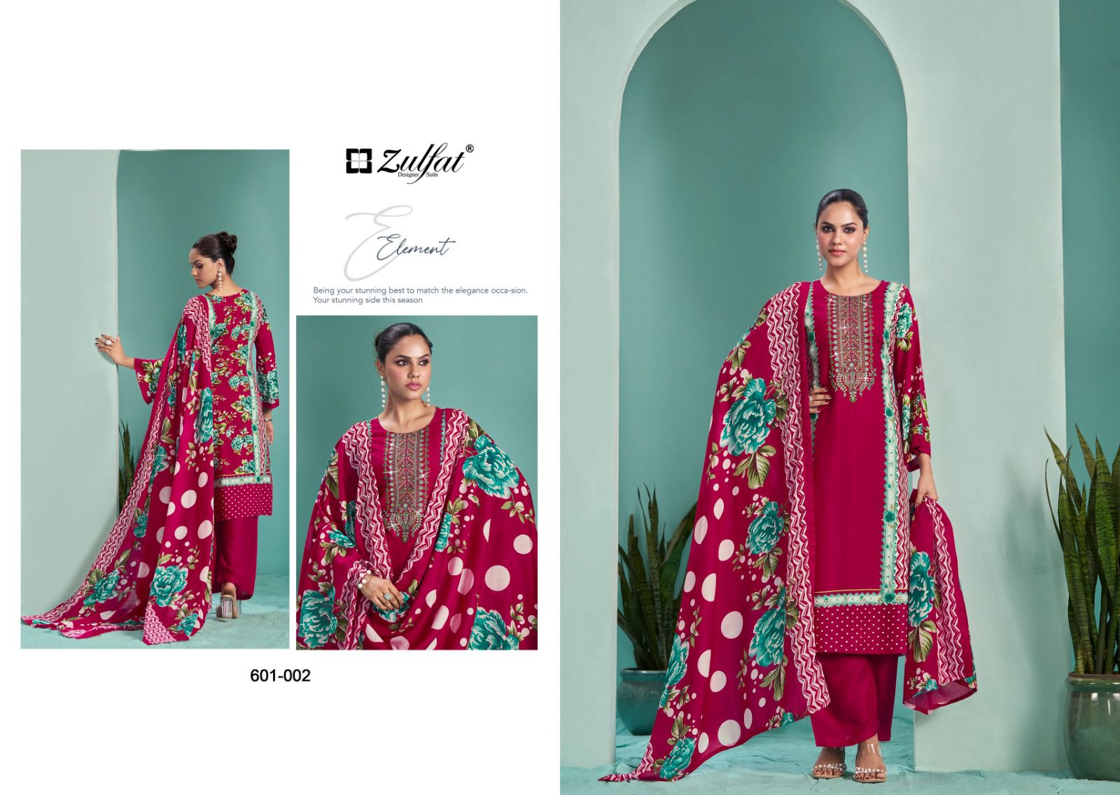 ZULFAT DESIGNER SUITS RUHANI SALWAR SUITS SUPPLIER