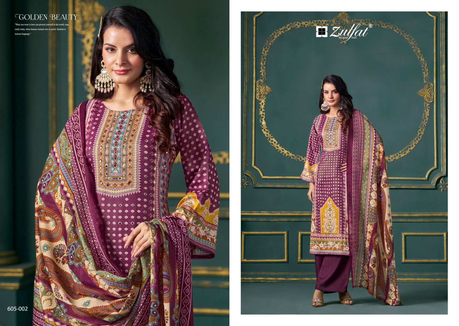 ZULFAT DESIGNER SUITS TISHA SALWAR KAMEEZ WHOLESALER