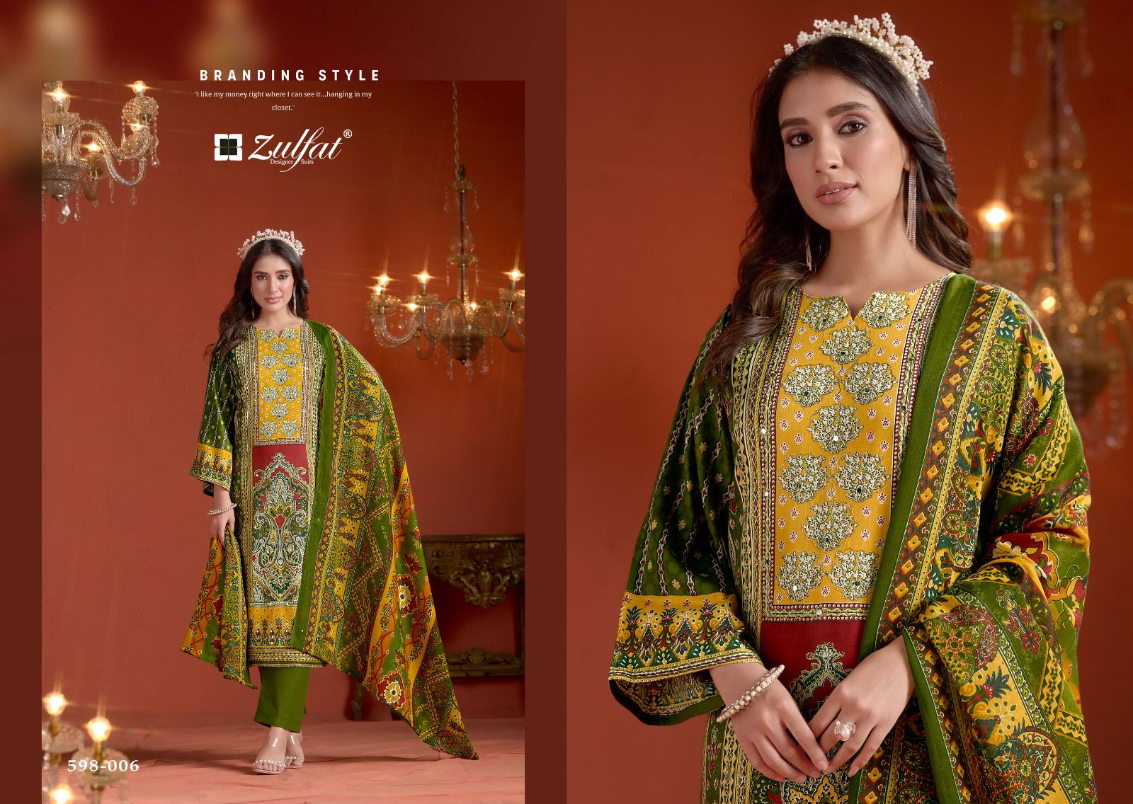 ZULFAT SAJNI VOL 2 PURE JAM COTTON SUITS