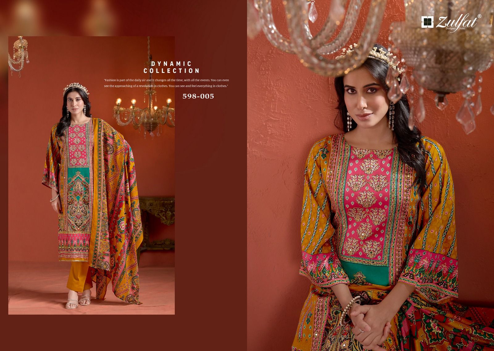 ZULFAT SAJNI VOL 2 PURE JAM COTTON SUITS