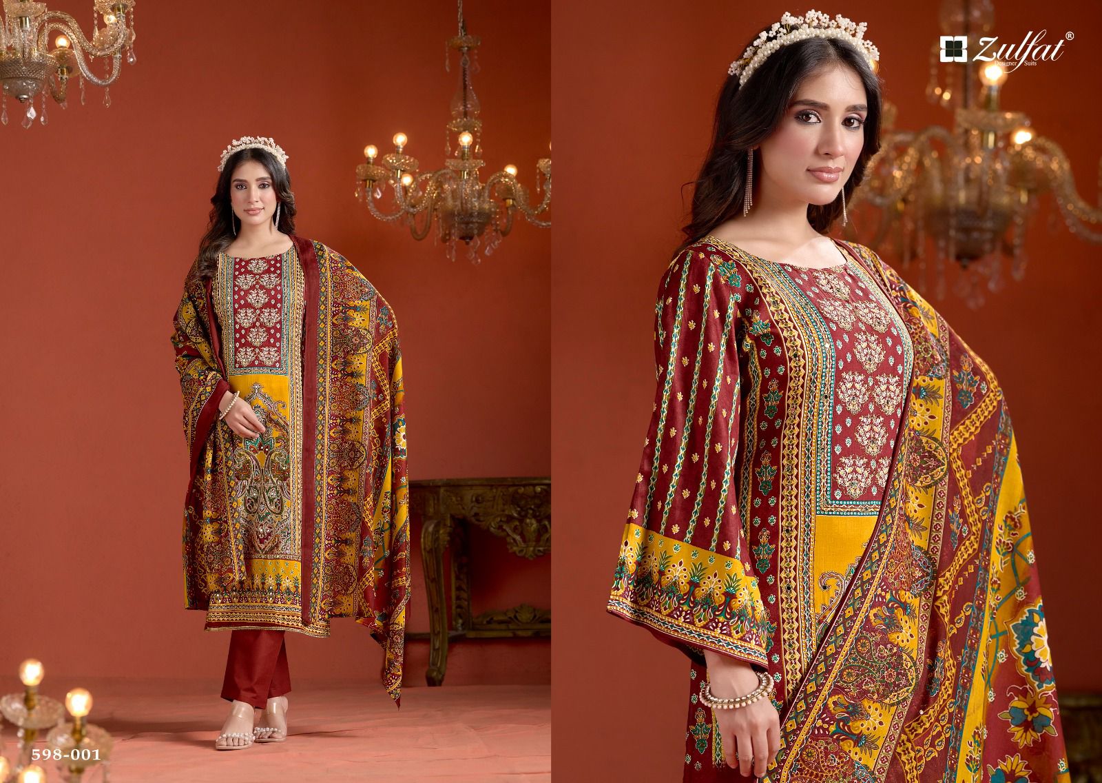 ZULFAT SAJNI VOL 2 PURE JAM COTTON SUITS