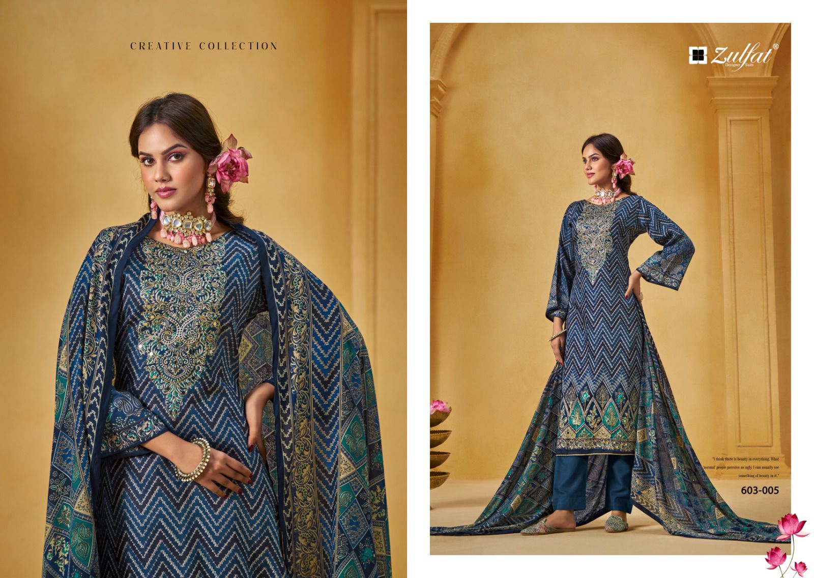 ZULFAT SAJNI VOL 3 PURE JAM COTTON SUITS CATALOG