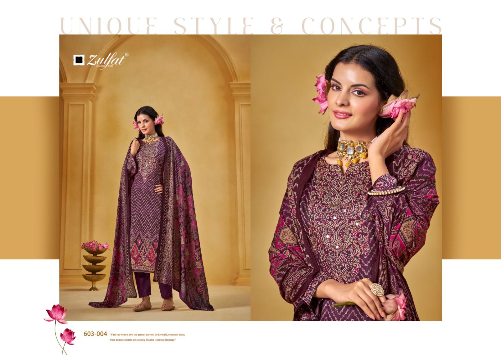 ZULFAT SAJNI VOL 3 PURE JAM COTTON SUITS CATALOG