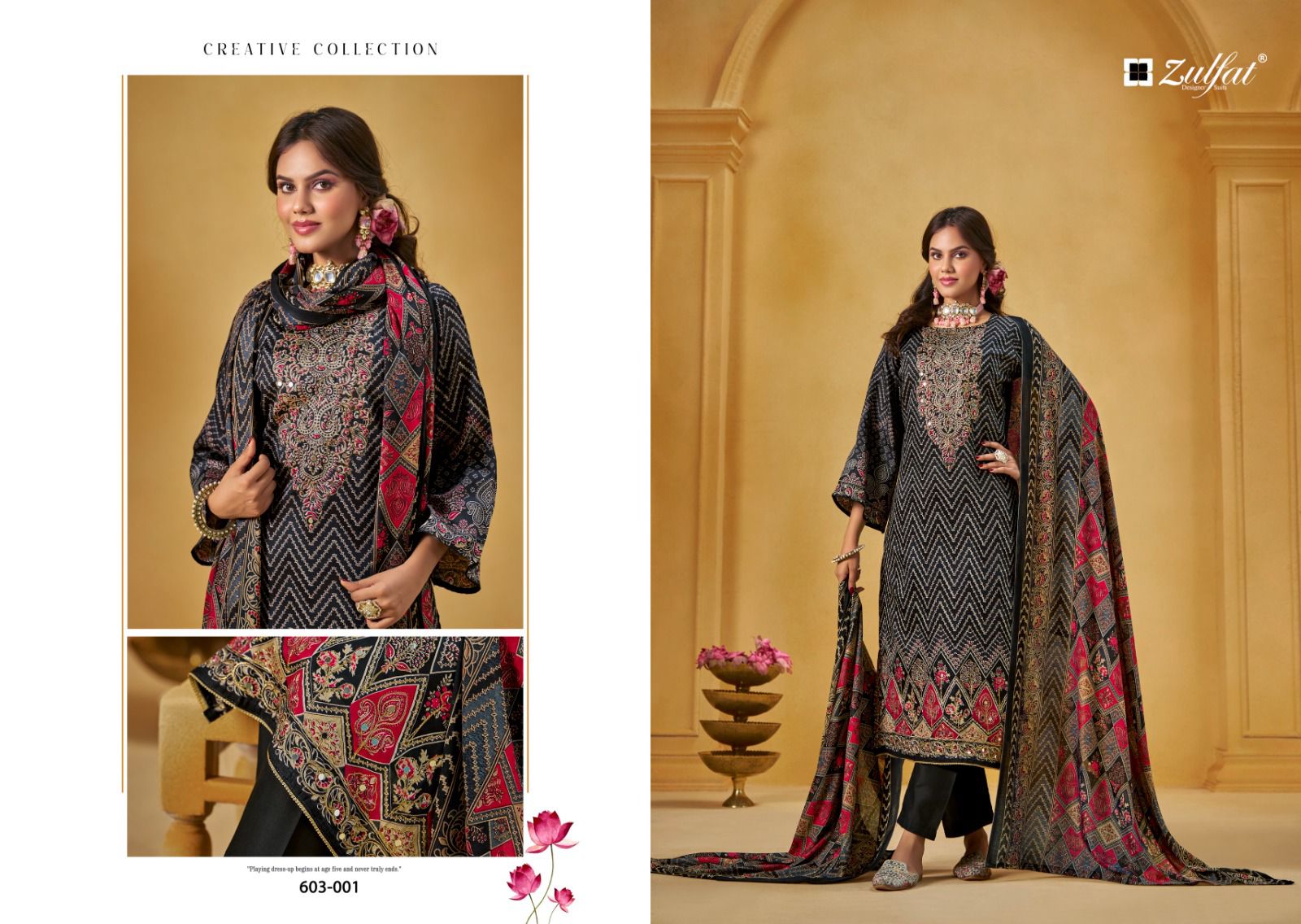 ZULFAT SAJNI VOL 3 PURE JAM COTTON SUITS CATALOG