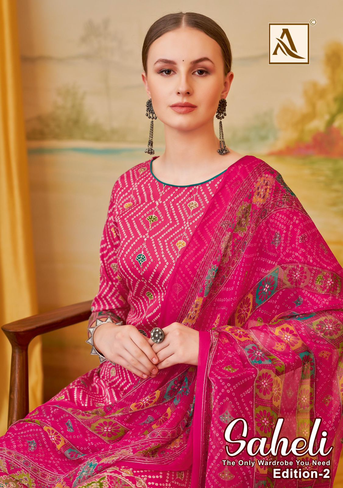 ALOK SUIT SAHELI EDITION 2 JAM PRINTED SUIT CATALOGUE