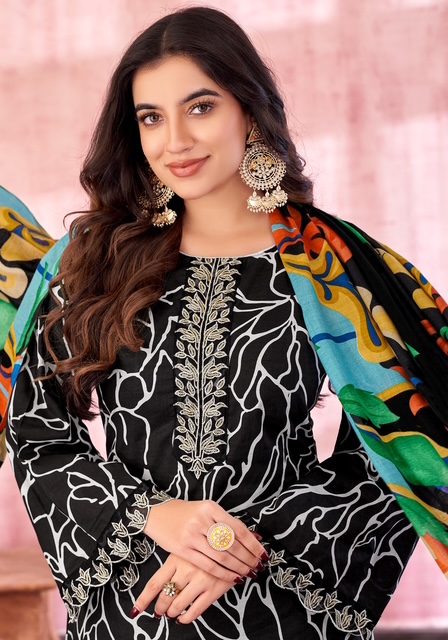 ALOK SUIT SUPER STAR COTTON PRINTED SUITS WHOLESALER