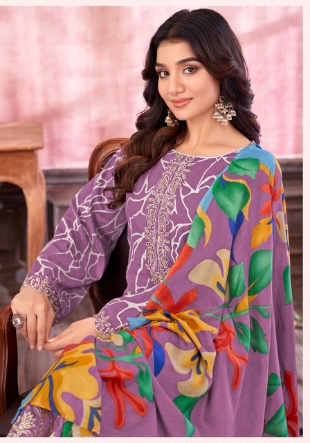 ALOK SUIT SUPER STAR COTTON PRINTED SUITS WHOLESALER