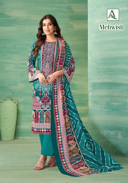 ALOK SUITS MEHWISH PURE VISCOSE REYON SUITS