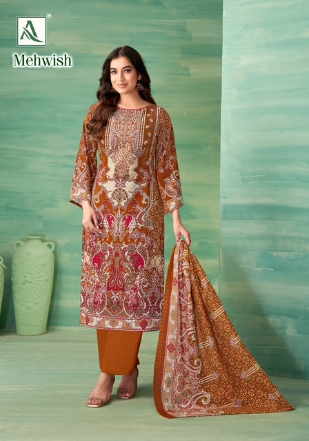 ALOK SUITS MEHWISH PURE VISCOSE REYON SUITS