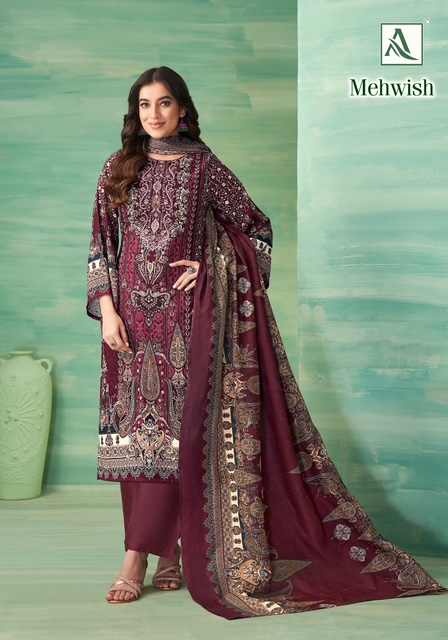 ALOK SUITS MEHWISH PURE VISCOSE REYON SUITS