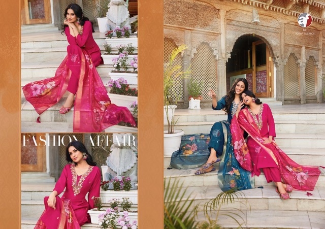 ANJU FABRICS MAYRA VOL 6 MODAL SILK READYMADE KURTI