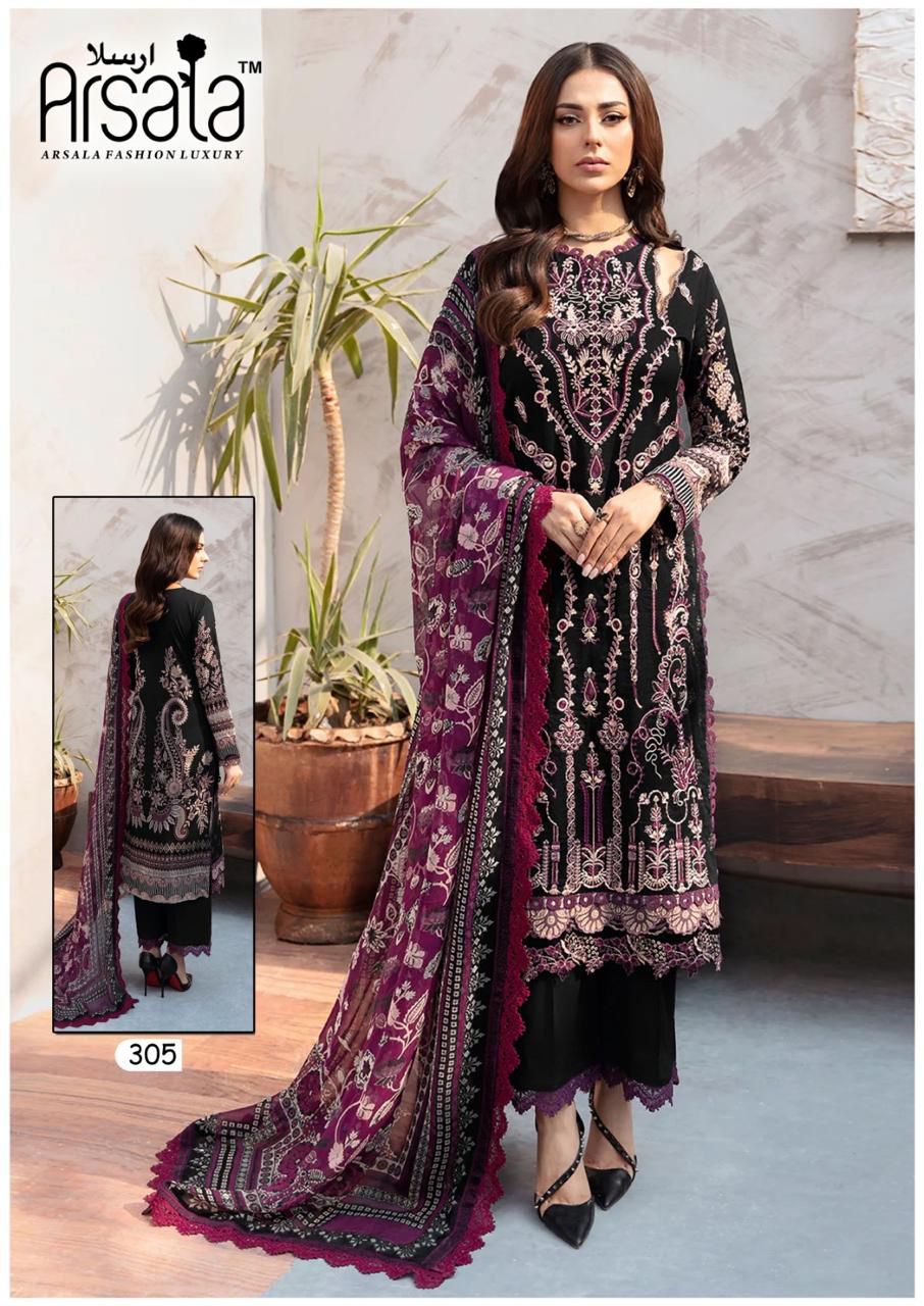 ARSALA AMIRA VOL 3 COTTON KARACHI SUITS