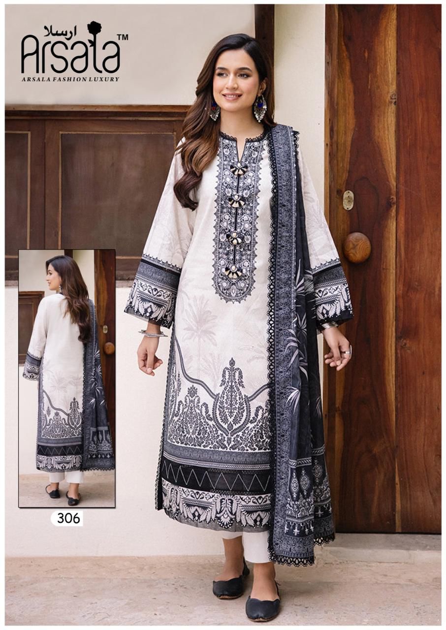 ARSALA AMIRA VOL 3 COTTON KARACHI SUITS