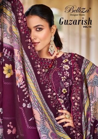 BELLIZA GUZARISH VOL 18 PURE COTTON SUITS CATALOG