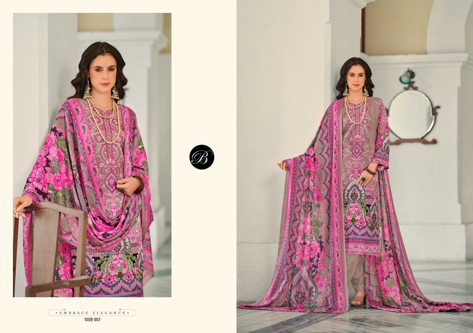 BELLIZA NAIRA VOL 84 PURE COTTON SUITS CATALOGUE