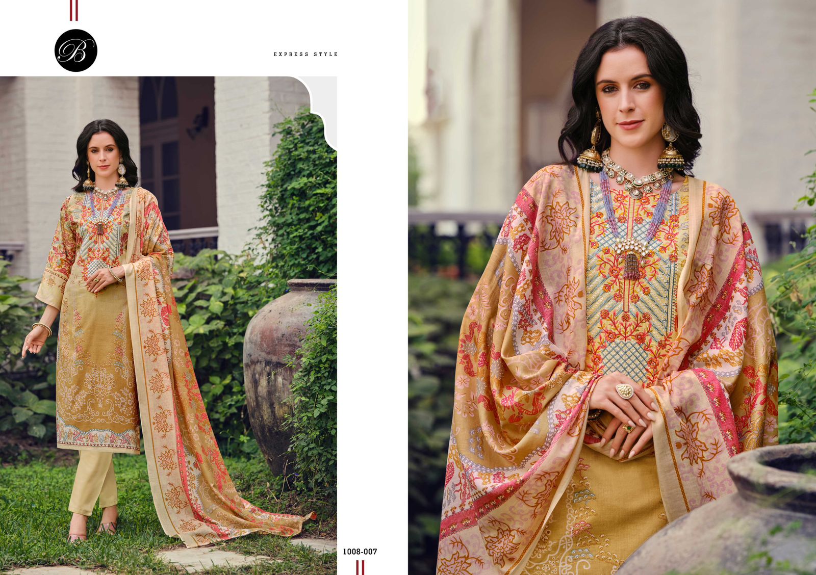 BELLIZA NAIRA VOL 85 PURE COTTON SUITS CATALOGUE