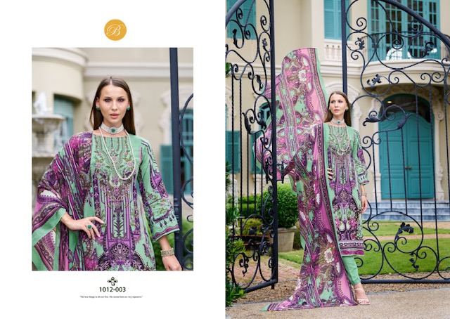 BELLIZA NAIRA VOL 86 PURE COTTON SUITS CATALOGUE