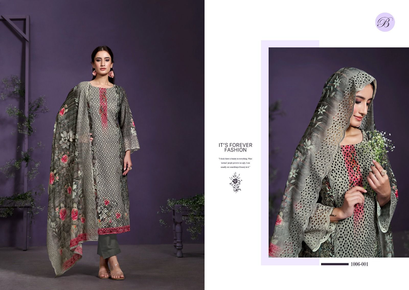 BELLIZA NAKKASHI VOL 2 COTTON PRINTED SUITS