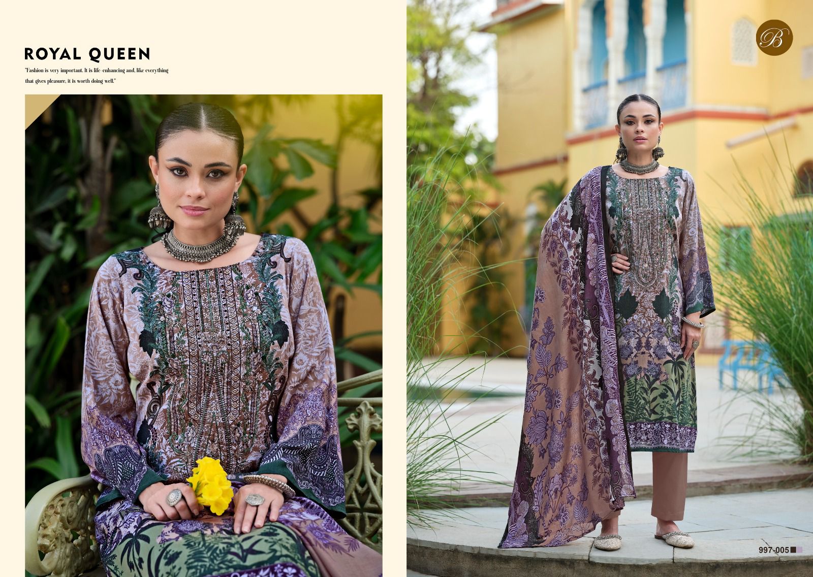 BELLIZA RIWAYAT VOL 8 SUITS LATEST CATALOGUE