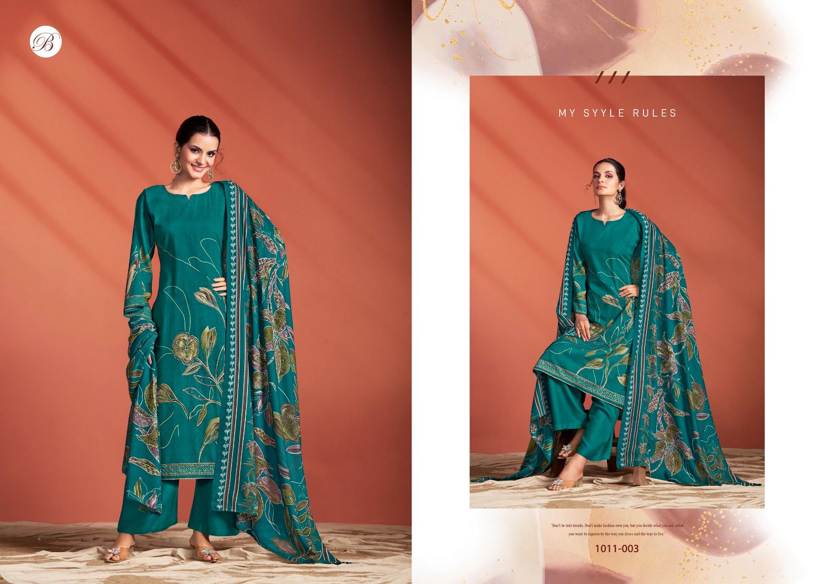 BELLIZA SAMAIRA VOL 2 HANDWORK SUITS CATALOGUE