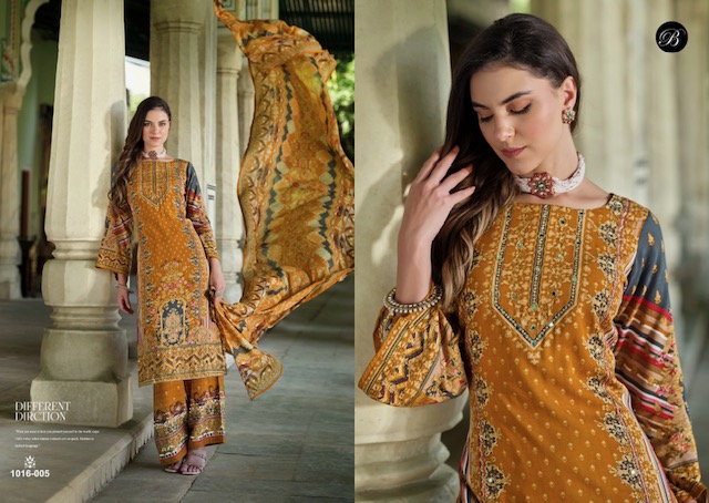 BELLIZA SHAHEEN VOL 2 VISCOSE PRINTED SUITS SUPPLIER