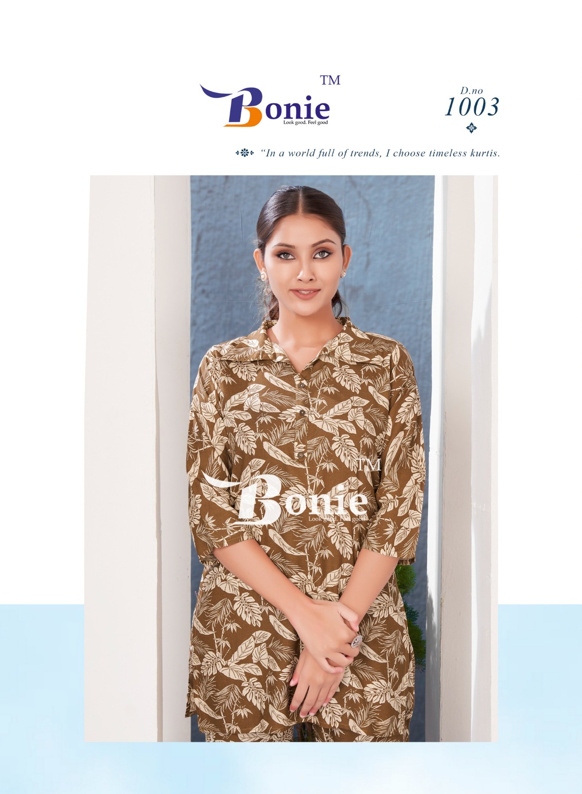 BONIE BRAND PEARL RAYON CO ORD SET WHOLESALER