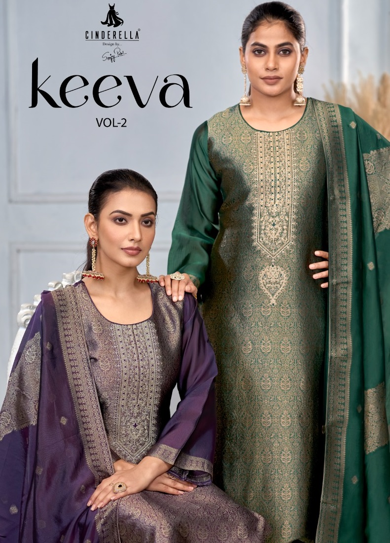 CINDERELLA KEEVA VOL 2 BANGLORY SILK SUITS SUPPLIER