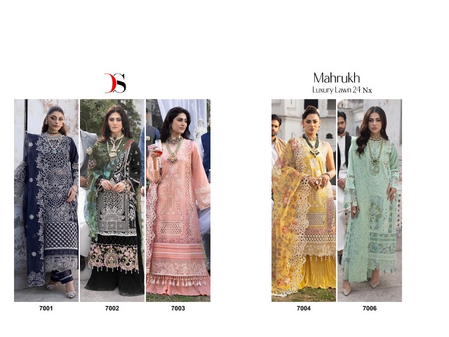 DEEPSY SUITS MAHRUKH LUXURY LAWN VOL 24 PAKISTANI SUITS