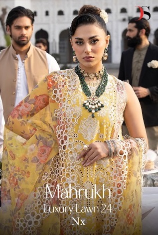 DEEPSY SUITS MAHRUKH LUXURY LAWN VOL 24 PAKISTANI SUITS