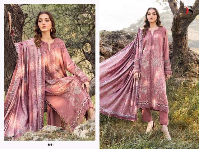 DEEPSY SUITS MARIA B EMBROIDERED RAYON COLLECTION