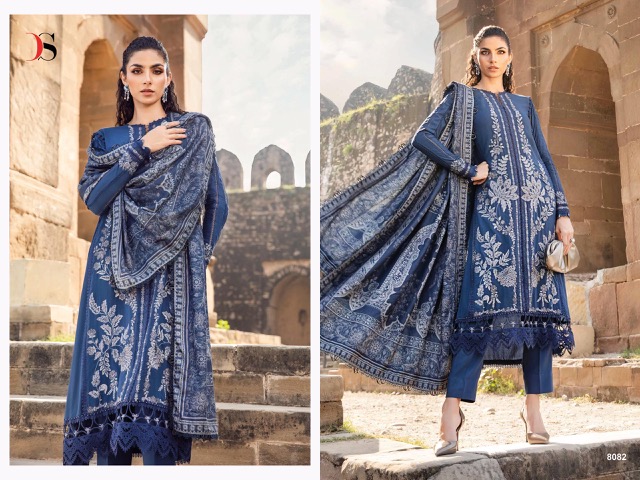 DEEPSY SUITS MARIA B EMBROIDERED RAYON COLLECTION