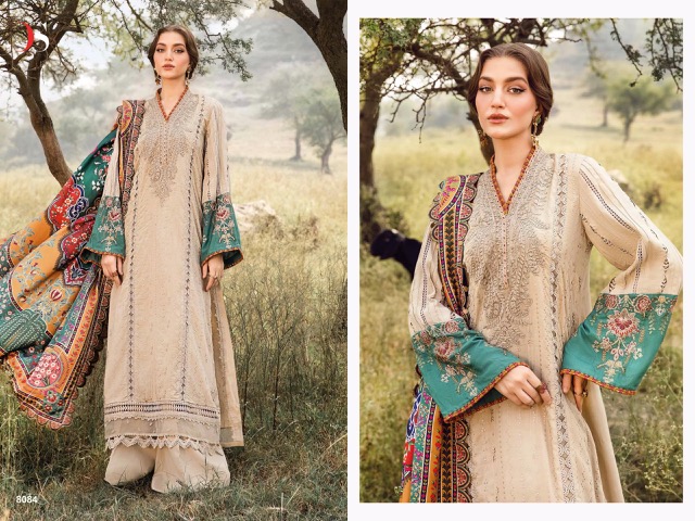 DEEPSY SUITS MARIA B EMBROIDERED RAYON COLLECTION