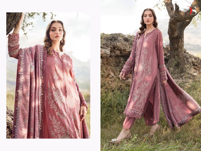 DEEPSY SUITS MARIA B EMBROIDERED RAYON COLLECTION